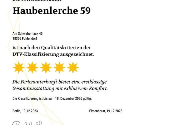 Ferienhaus Haubenlerche 59 *